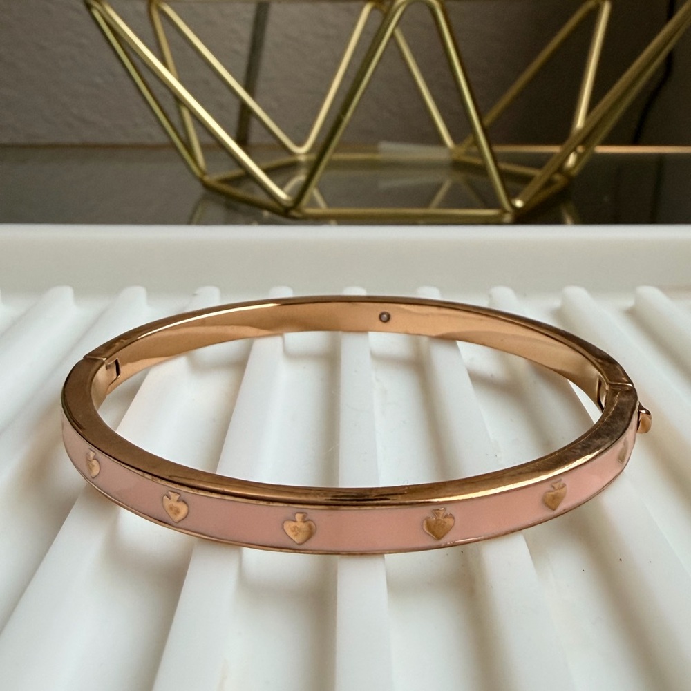 Kate Spade Pink Spade Cuff Bracelet
